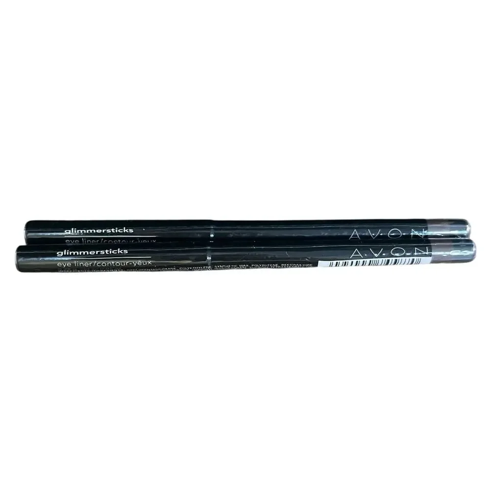 Lot of 2 Avon Glimmersticks Eye Liner Cosmic Brown G40 NOS 2007 Sealed USA Made